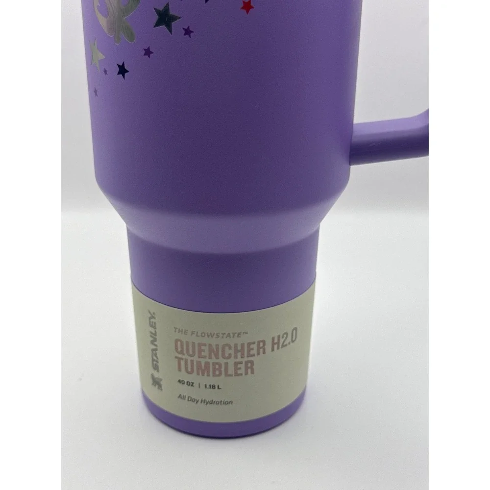 Stanley x Oliva Rodrigo Sour Grape The Flowstate Quencher H2.0 Tumbler 40 OZ NIB - Picture 5 of 11